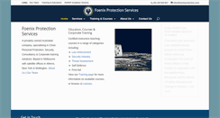 Desktop Screenshot of foenixprotection.com