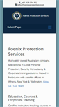 Mobile Screenshot of foenixprotection.com